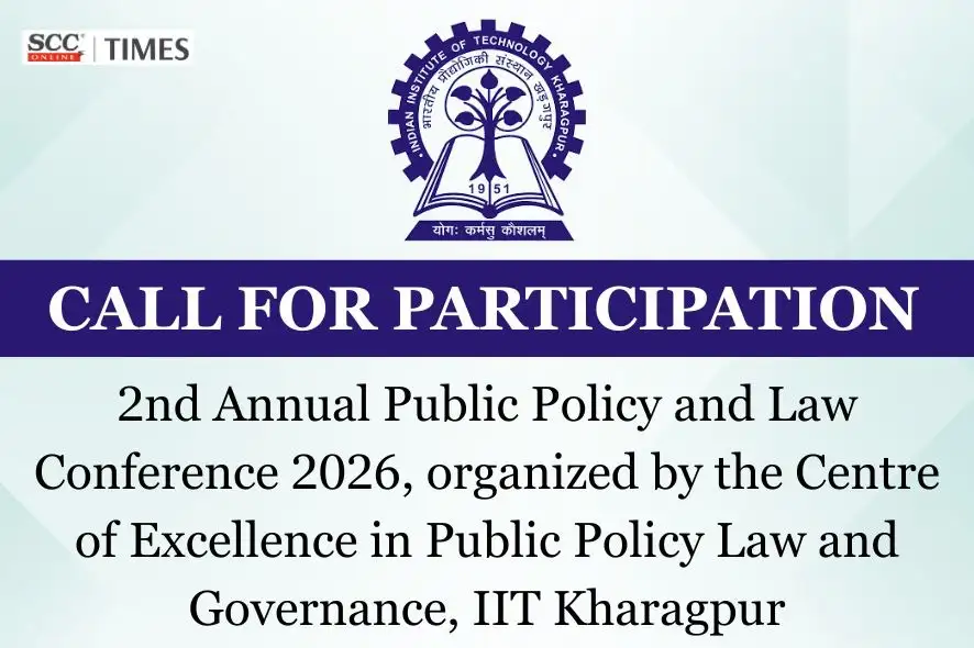 Public Policy Law Conference 2026 IIT Kharagpur