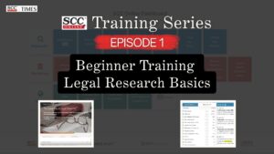 SCC Online Training