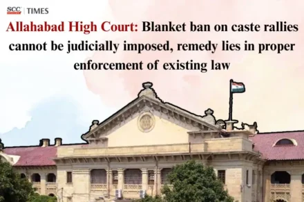 ban on caste-based election rallies