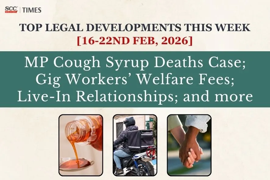 Legal Developments This Week