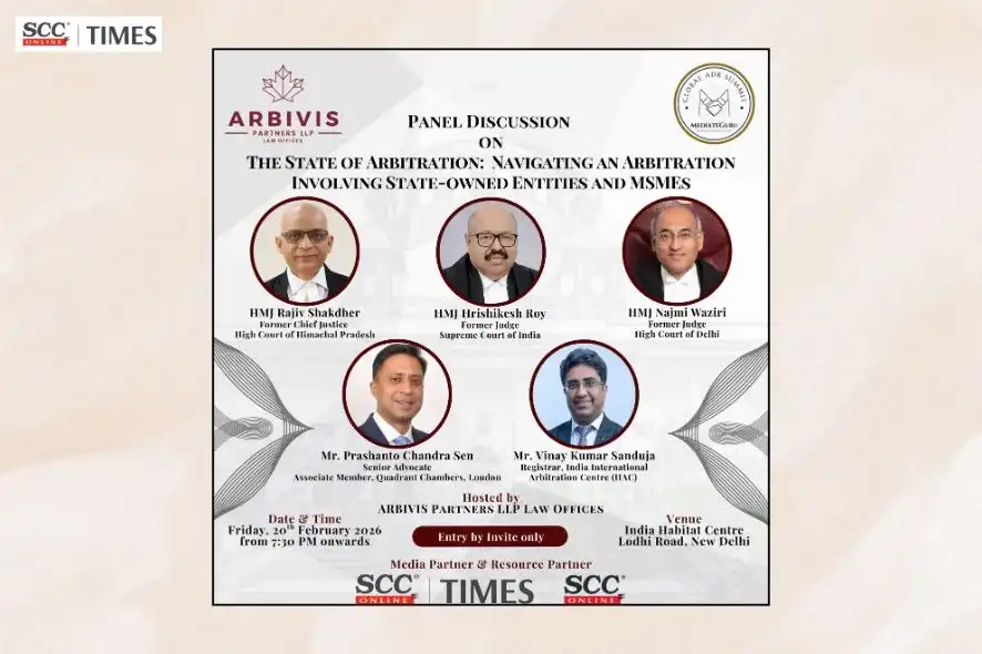 Arbitration State Owned Entities MSMEs Panel