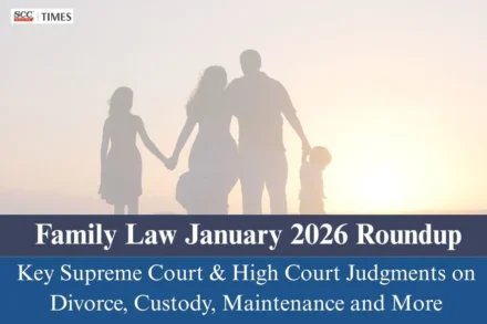 Family Law January 2026