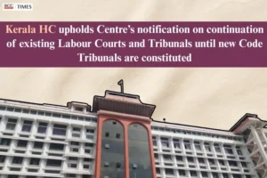 continuation of existing Labour Courts