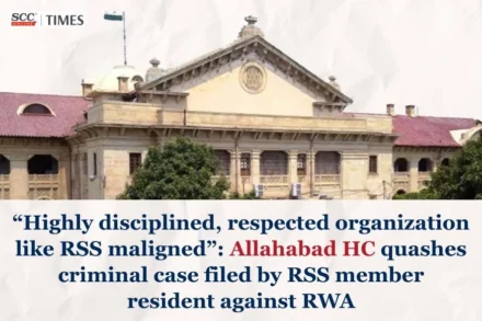 criminal case filed by RSS member resident against RWA