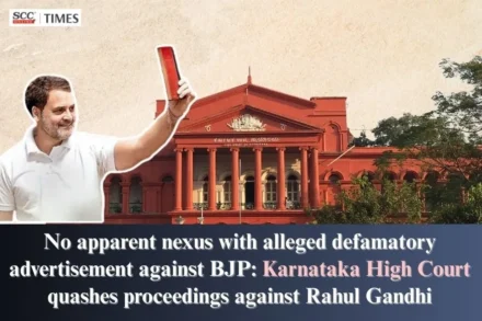 defamatory proceedings against Rahul Gandhi