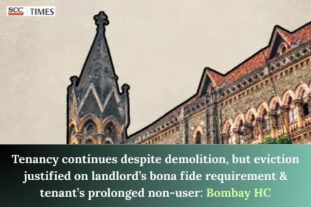 effect of building demolition on Tenancy