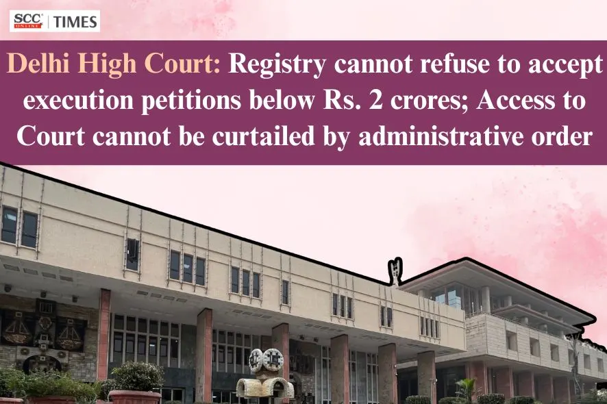 execution petitions jurisdiction