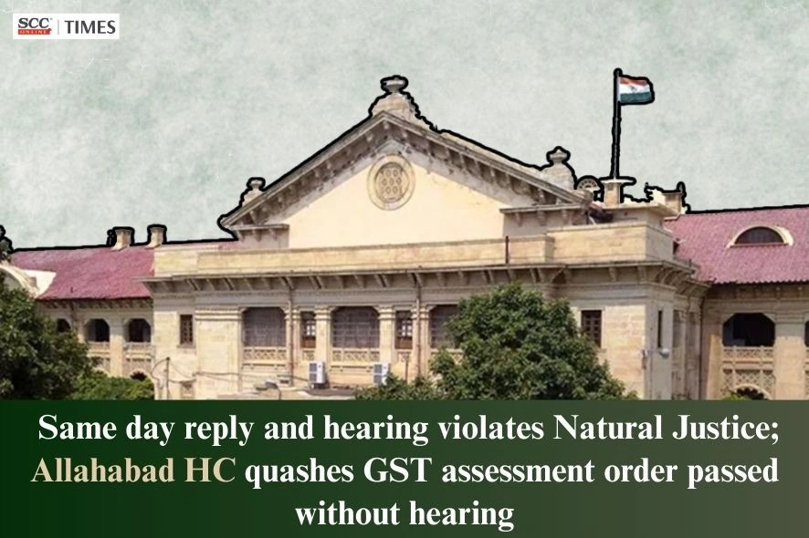 order passed without hearing