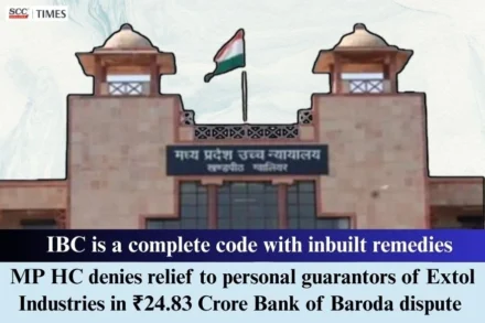 relief to Extol Industries against Bank of Baroda