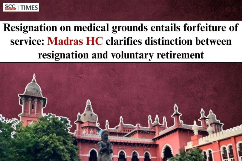 resignation on medical grounds