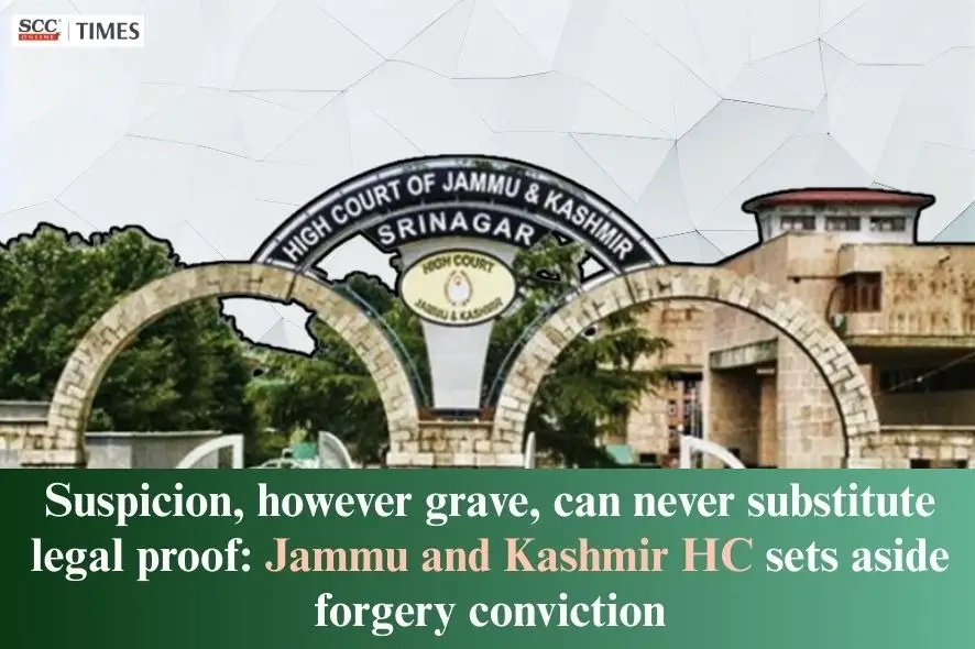 suspicion cannot substitute legal proof