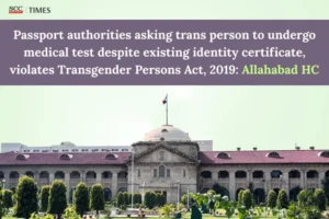 trans person asked to take medical exam