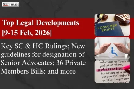 weekly Legal Developments India