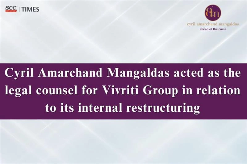 CAM Advises Vivriti Group Restructuring
