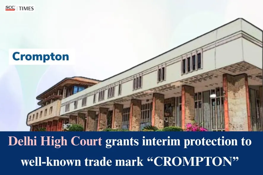 CROMPTON trade mark interim protection