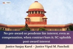 Contractual bar on Pre-Award Interest