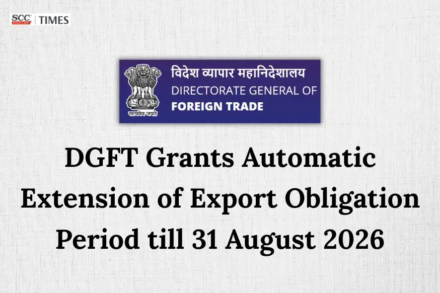 Extension of Export Obligation period