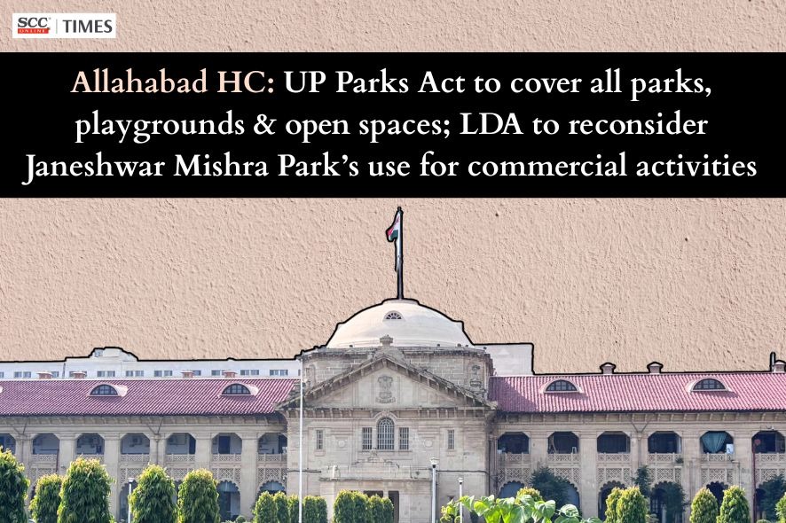Janeshwar Mishra Park's use for commercial activities
