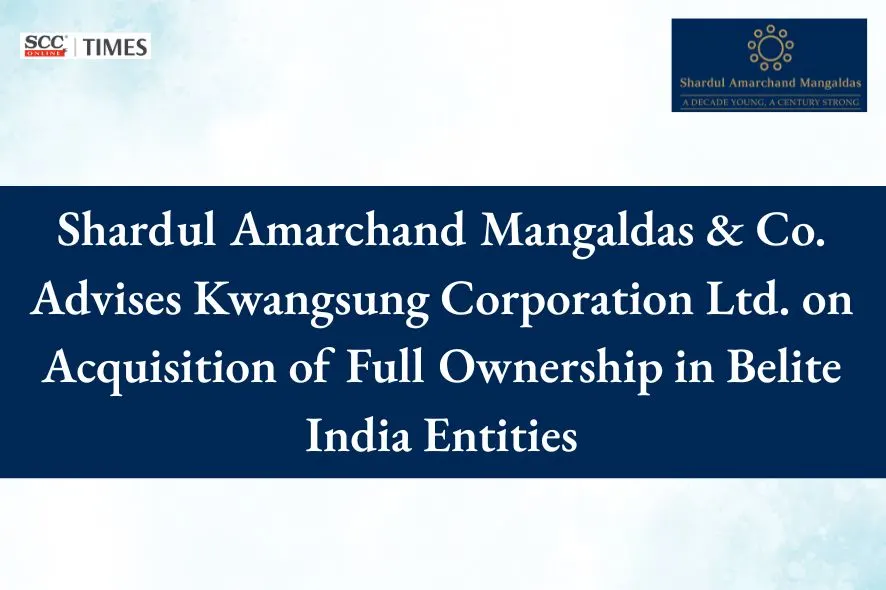 Kwangsung Corporation Belite India Acquisition