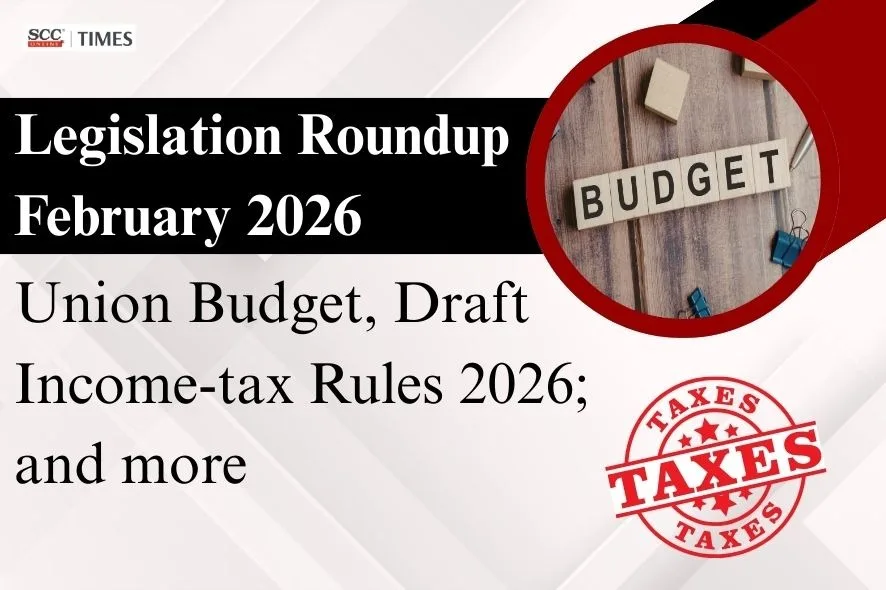 Legislation Roundup February 2026