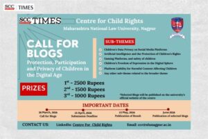 MNLU Nagpur Call for Blogs