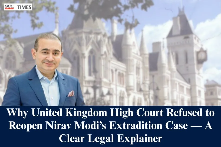 Nirav Modi extradition case