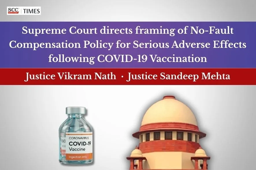 No-Fault Compensation for COVID-19 vaccine