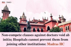 Non-compete clauses against doctors