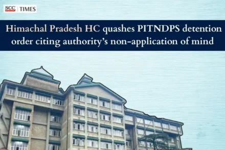 PITNDPS detention order