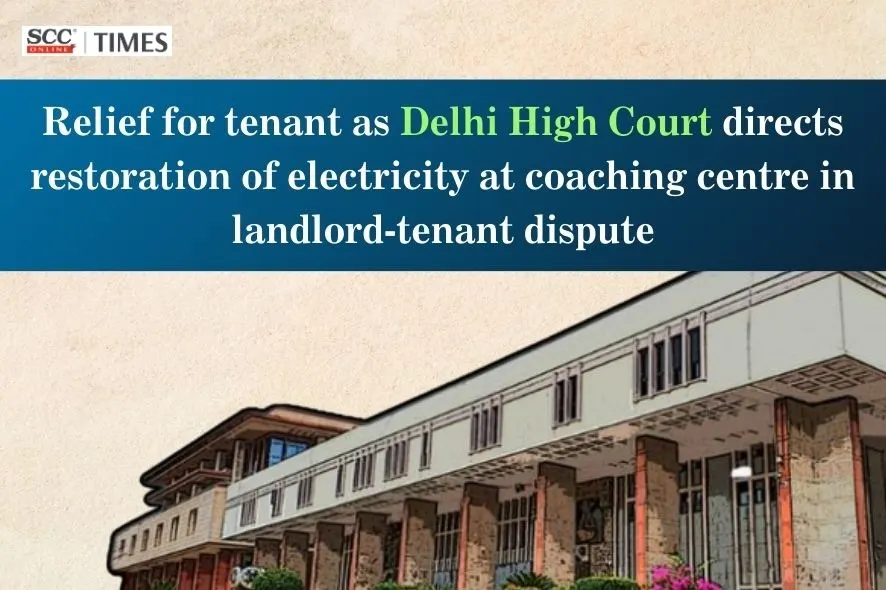 Restoration of Electricity supply to Tenant