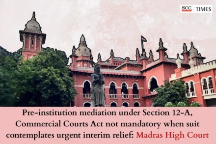 Section 12-A of Commercial Courts Act