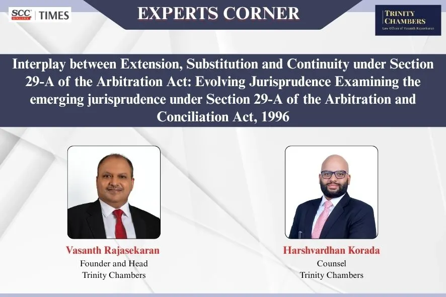 Section 29A Arbitration