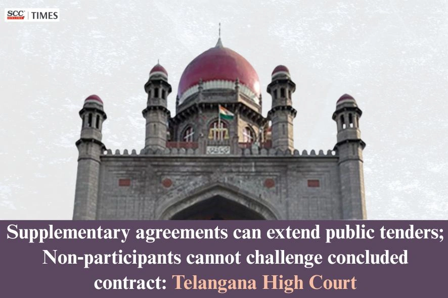 Supplementary agreements can extend public tenders