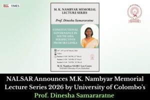 M.K. Nambyar Memorial Lecture Series 2026