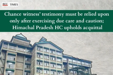 chance witness' testimony