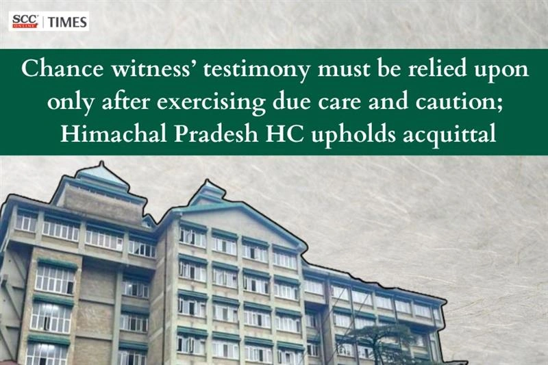 chance witness' testimony