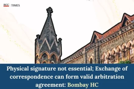 correspondence can form valid arbitration agreement