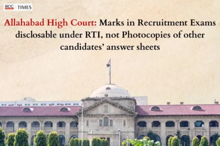 disclosure of Photocopies of other candidates' answer sheets