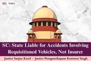 liability for requisitioned vehicle accident