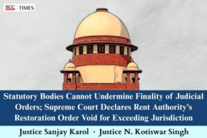 undermining finality of judicial orders