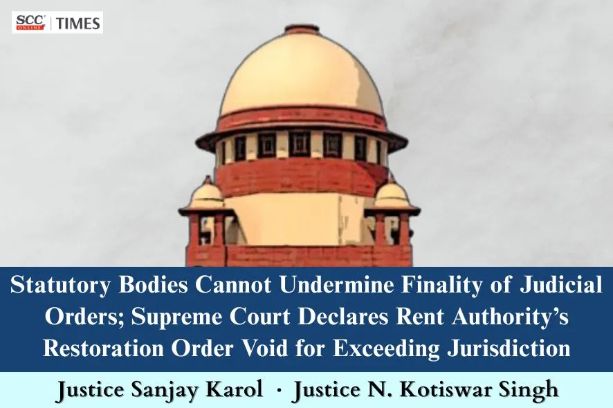 undermining finality of judicial orders