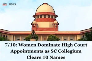 7 Women Judges recommended