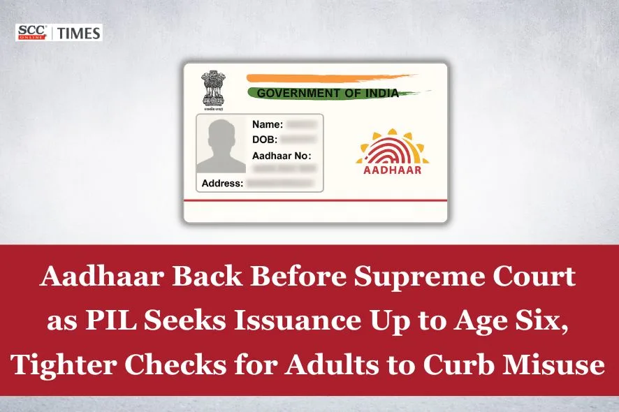 Aadhaar before Supreme Court