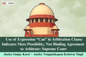 Arbitration Clause Using Can Not Mandatory
