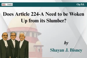Article 224A ad hoc judges High Court India 2026