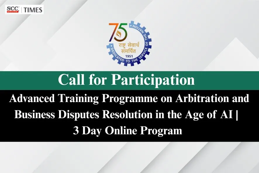 Arbitration AI Training Programme 2026