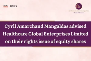 CAM Advises HCG Rights Issue