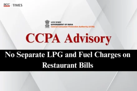 CCPA advisory on LPG charges