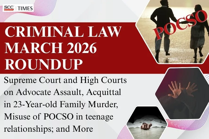 Criminal Law Roundup March 2026