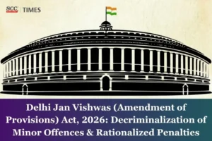 Delhi Jan Vishwas (Amendment of Provisions) Act 2026